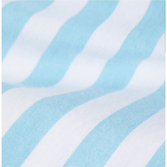 NWT Vineyard Vines Cutout Maxi Dress Color: Kitt Stripe-MistBlue - Picture 3 of 4